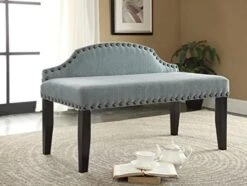 Furniture Of America Arietta 42" Accent Bench, Small, Gray -Songmics Furniture Shop 51pvHzo4enL. AC