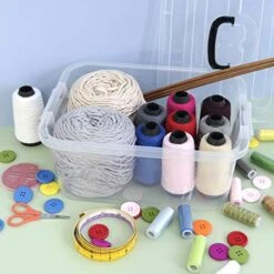 Bringer 2-Pack Plastic Storage Boxes, 8 L Clear Latch Boxes 10 Bringer 2-Pack Plastic Storage Boxes, 8 L Clear Latch Boxes -Songmics Furniture Shop 51qvlDGcKHL