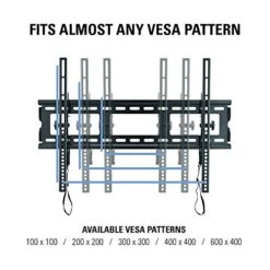 Sanus Universal Low Profile Tilt TV Wall Mount For 37" - 80" LED, LCD & Plasma TVs, Eliminates Glare With 10º Of Tilt & Post-Install Adjustments - 3 Step Install - Safety Certified - MLT14-B1 10 Sanus Universal Low Profile Tilt TV Wall Mount For 37" - 80" LED, LCD & Plasma TVs, Eliminates Glare With 10º Of Tilt & Post-Install Adjustments - 3 Step Install - Safety Certified - MLT14-B1 -Songmics Furniture Shop 51r4pDGZHFL