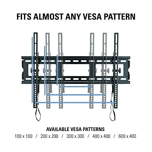 Sanus Universal Low Profile Tilt TV Wall Mount For 37" - 80" LED, LCD & Plasma TVs, Eliminates Glare With 10º Of Tilt & Post-Install Adjustments - 3 Step Install - Safety Certified - MLT14-B1 5 Sanus Universal Low Profile Tilt TV Wall Mount For 37" - 80" LED, LCD & Plasma TVs, Eliminates Glare With 10º Of Tilt & Post-Install Adjustments - 3 Step Install - Safety Certified - MLT14-B1 - Image 5