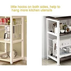 ZLCO 3-Tier Kitchen Baker's Rack Utility Microwave Oven Stand Storage Cart Workstation Shelf W5s-MO -Songmics Furniture Shop 51sexqSqubL