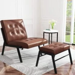 AWQM Convertible Chair Bed Sleeper,3-in-1 Futon Sofa Bed Chair With Adjustable Backrest,Tufted Velvet Chaise Lounge Sofa Bed Couch, Sleeper Chair Recliner Sofa Chair For Small Space,Red -Songmics Furniture Shop 51shTQCbSkL. AC