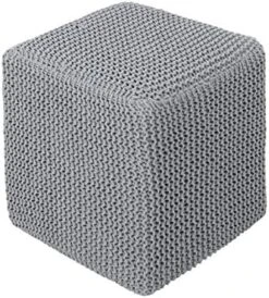 Christopher Knight Home Scott Knitted Foot Stool, Light Gray -Songmics Furniture Shop 51sw5eH9yuL. AC