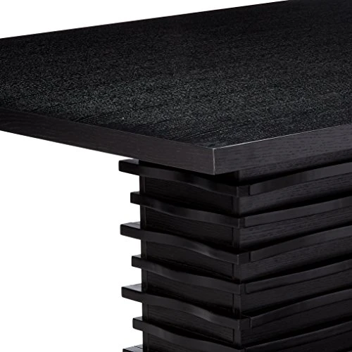 Coaster Home Furnishings Stanton Rectangular Dining Table Black 102061 2 Coaster Home Furnishings Stanton Rectangular Dining Table Black 102061 - Image 2