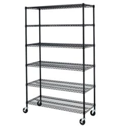 Formosa Covers Storage Shelving Unit Cover, Fits Racks 48" Wx18 Dx72 H (Cover Only Off White Color) -Songmics Furniture Shop 51umwgSHrcL 1