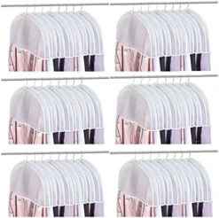 Shoulder Covers Garment Covers Clothes Covers For Closet Storage Suit, Coats, Jackets, Dress Closet Storage (16 Pieces) 19 Shoulder Covers Garment Covers Clothes Covers For Closet Storage Suit, Coats, Jackets, Dress Closet Storage (16 Pieces) -Songmics Furniture Shop 51urE1Txn8L. AC
