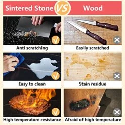 Dining Table 47" Rectangular Black Kitchen Table With Sintered Stone Table Top And Metal Legs Modern Dinner Table For Dining Room 12 Dining Table 47" Rectangular Black Kitchen Table With Sintered Stone Table Top And Metal Legs Modern Dinner Table For Dining Room -Songmics Furniture Shop 51v4J1DYLoL