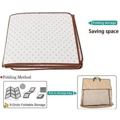 MYOYAY Large Japanese Tatami Mat 71x 71in Large Summer Breathable Sleeping Mat Foldable Rattan Floor Mat Non-Slip Memory Foam Stitching Carpet Crawling Mats Living Room Bedroom Playroom Yoga (Brown) 9 MYOYAY Large Japanese Tatami Mat 71x 71in Large Summer Breathable Sleeping Mat Foldable Rattan Floor Mat Non-Slip Memory Foam Stitching Carpet Crawling Mats Living Room Bedroom Playroom Yoga (Brown) -Songmics Furniture Shop 51vK3WzRjPL