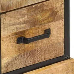 BDBHAVB Hutch For Kitchen Storage, Storage Cabinet, Sideboard, Strong And Sturdy Suitable For Dining Room, Bedroom, Office 23.6"x11.8"x29.5" Solid Mango Wood 11 BDBHAVB Hutch For Kitchen Storage, Storage Cabinet, Sideboard, Strong And Sturdy Suitable For Dining Room, Bedroom, Office 23.6"x11.8"x29.5" Solid Mango Wood -Songmics Furniture Shop 51vLIqLgwhL