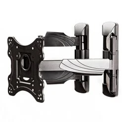 InstallerParts Corner TV Wall Mount For Most 23-55 Inch LED LCD OLED Plasma Flat Screen TVs With Full Motion Swivel And Tilt Articulating Dual Arm - VESA 400x400, Holds 132lbs, HDMI Cable -Songmics Furniture Shop 51veH2uAPqL