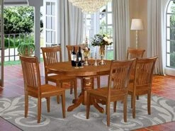 East West Furniture AVPO5-OAK-W Avon Set -Songmics Furniture Shop 51vls0NTaEL. AC