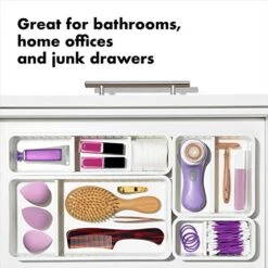 OXO Good Grips 4-Piece Complete Adjustable Drawer Bin Set With Removable Dividers -Songmics Furniture Shop 51w5nhkhEtL