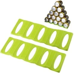 2Pcs Bottle Stacking Mat Can Stacker Kitchen Cabinet And Fridge Storage Rack Wine Bottles Holder -Songmics Furniture Shop 51w6yCpTztL. AC