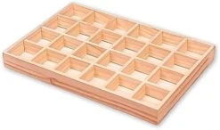 The Display Guys - Stackable Jewelry Organizer And Display Tray - For Drawers, Dressers, Store, Businesses (15 Compartments, Black Burlap) 26 The Display Guys - Stackable Jewelry Organizer And Display Tray - For Drawers, Dressers, Store, Businesses (15 Compartments, Black Burlap) -Songmics Furniture Shop 51w8ZhAvLL. AC