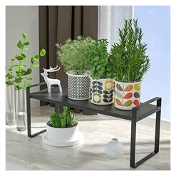 Microwave Oven Rack Microwave Oven Rack Kitchen Rack Microwave Oven Shelf Retractable Storage Rack Storage Rack Adjustable 13 To 22.8 Inch Kitchen Storage Rack (Color : Black, Size : 27 Cm Wide) 13 Microwave Oven Rack Microwave Oven Rack Kitchen Rack Microwave Oven Shelf Retractable Storage Rack Storage Rack Adjustable 13 To 22.8 Inch Kitchen Storage Rack (Color : Black, Size : 27 Cm Wide) -Songmics Furniture Shop 51wP2ELcA4S