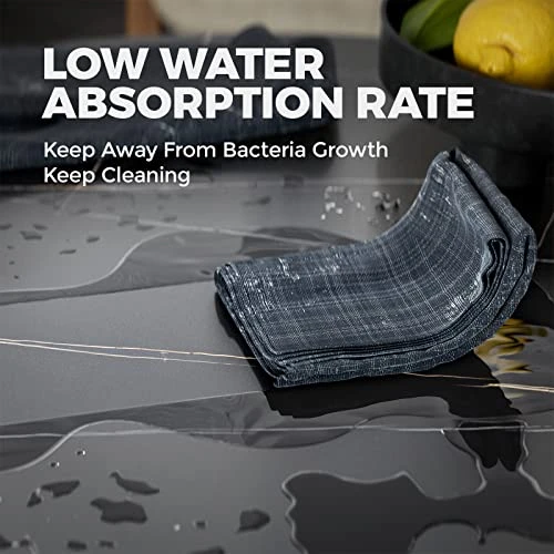 Modern Dining Table Black Sintered Stone Table,Multifuntional Desk With Metal Legs Suitable Living Room, Dining Room,Home & Office (Black) 4 Modern Dining Table Black Sintered Stone Table,Multifuntional Desk With Metal Legs Suitable Living Room, Dining Room,Home & Office (Black) - Image 4