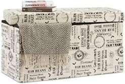 Relaxdays Padded Seat With Coffee Motif, Lidded Foldable Patterned Storage Bench, 38x76x38 Cm 16 Relaxdays Padded Seat With Coffee Motif, Lidded Foldable Patterned Storage Bench, 38x76x38 Cm -Songmics Furniture Shop 51wgBxooeEL. AC