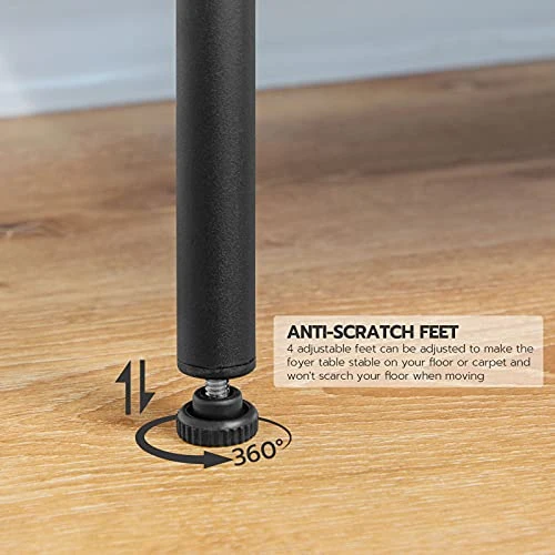 HOOBRO Freestanding Towel-Rack, 3 Tier Blanket Rack For Living Room, 23.6" L X 14.2" W X 33.9" H, Quilt Blanket Ladder Holder, Drying And Display Rack, Bathroom, Rustic Brown And Black BF63LB01 6 HOOBRO Freestanding Towel-Rack, 3 Tier Blanket Rack For Living Room, 23.6" L X 14.2" W X 33.9" H, Quilt Blanket Ladder Holder, Drying And Display Rack, Bathroom, Rustic Brown And Black BF63LB01 - Image 6