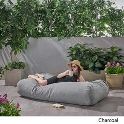 Christopher Knight Home 6 Foot Bean Bag, Charcoal -Songmics Furniture Shop 51xXd5uNoZL