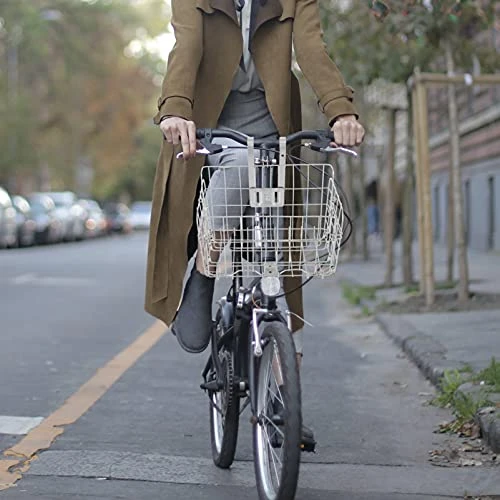 Alipis 1pc Off Mesh Bicycles Silver Lid Frame Road Front Replacement Mountain Folding Collapsible In Iron Rack Baskets Cruisers Back With Accessory Hanging Lift Handlebar Bike Container 6 Alipis 1pc Off Mesh Bicycles Silver Lid Frame Road Front Replacement Mountain Folding Collapsible In Iron Rack Baskets Cruisers Back With Accessory Hanging Lift Handlebar Bike Container - Image 6