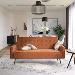 Novogratz 2360979N Z Stevie, Convertible Sofa Bed Couch, Green Velvet Futon 21 Novogratz 2360979N Z Stevie, Convertible Sofa Bed Couch, Green Velvet Futon -Songmics Furniture Shop 51ylJA6vfL. AC