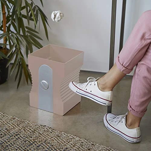 Balvi Wastebasket Sharpener Rose Colour Recycling Bin Perfect Complement For Your Study Or Work Area Plastic ABS/PP 29x21,5x21 Cm 2 Balvi Wastebasket Sharpener Rose Colour Recycling Bin Perfect Complement For Your Study Or Work Area Plastic ABS/PP 29x21,5x21 Cm - Image 2