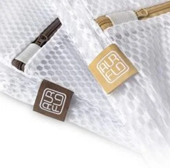 AURFLO Mesh Laundry Bag-Set Of 3 Medium Heavy Duty Net With Zipper Lock, Color Coding And Hanging Loop-Safe Wash And Organizer For Travel, Lingerie, Gloves, Socks, Yoga Pants, Bra, Jeans, Sweater -Songmics Furniture Shop 51zU3zHrALL. AC