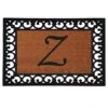 Calloway Mills 180041925Z Monogram Insert Doormat 19" X 25" (Letter Z)