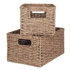 2 Rectangular Baskets In Sea Rush