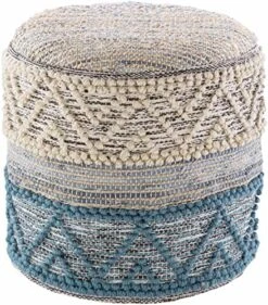 Kaumakani Natural Wicker Jute Round Pouf - Ottoman Style Braided Woven Foot Stool - Natural Fiber Round Cylinder Ottoman - 100% Polybead Fill - Beige, Brown- 19.75" X 16 24 Kaumakani Natural Wicker Jute Round Pouf - Ottoman Style Braided Woven Foot Stool - Natural Fiber Round Cylinder Ottoman - 100% Polybead Fill - Beige, Brown- 19.75" X 16 -Songmics Furniture Shop 61Jwr7OPuXL. AC