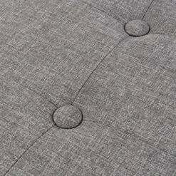 Lavish Home Folding Storage Bench Ottoman, 30" Tufted Foam Padded Lid, Beige, Light Gray -Songmics Furniture Shop 61U6Te2NnnL