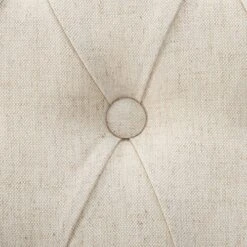 Christopher Knight Home Jolie Tufted Fabric Weathered Hardwood Dining Chairs, 2-Pcs Set, Beige -Songmics Furniture Shop 61V4HWPtWYL