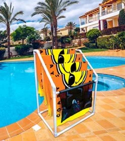 Wow World Of Watersports Collapsible Towel Rack 50 X 37.5 X 23 Inches Rack With Graduated Rails And Accessory Bag| 20-5020 -Songmics Furniture Shop 61drai2nP8L