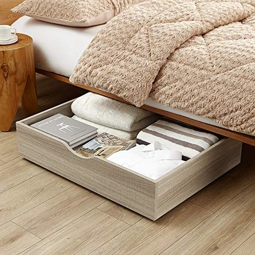 DormCo The Storage MAX - Underbed Wooden Organizer With Wheels - Natural 1 DormCo The Storage MAX - Underbed Wooden Organizer With Wheels - Natural