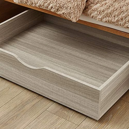 DormCo The Storage MAX - Underbed Wooden Organizer With Wheels - Natural 2 DormCo The Storage MAX - Underbed Wooden Organizer With Wheels - Natural - Image 2