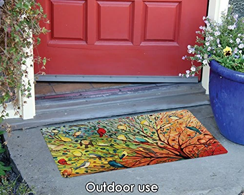 Toland Home Garden 800038 Tree Birds Bird Door Mat 18x30 Inch Spring Summer Fall Outdoor Doormat For Entryway Indoor Entrance 3 Toland Home Garden 800038 Tree Birds Bird Door Mat 18x30 Inch Spring Summer Fall Outdoor Doormat For Entryway Indoor Entrance - Image 3