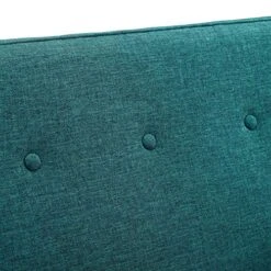 Modway Sheer Upholstered Fabric Mid-Century Modern Loveseat In Teal -Songmics Furniture Shop 61kB2dGMCFL