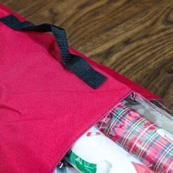 [Gift Wrapping Paper Storage Containers] - Holds 12 (40-Inch) Rolls | Fits Underbed Or In Closets | Clear Window For Quickly Viewing Contents And Gift Wrap Accessories -Songmics Furniture Shop 61mndajOgIL