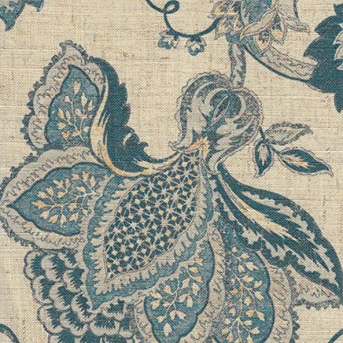 HomePop Parsons Classic Upholstered Accent Dining Chair, Set Of 2, Blue Jacobean 5 HomePop Parsons Classic Upholstered Accent Dining Chair, Set Of 2, Blue Jacobean - Image 5