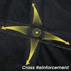 XJ-HOME Extra Large Storage Bag With Zipper And Handle, Large Black Collapsible Travel Bag-180L -Songmics Furniture Shop 61z6ChpOxyL